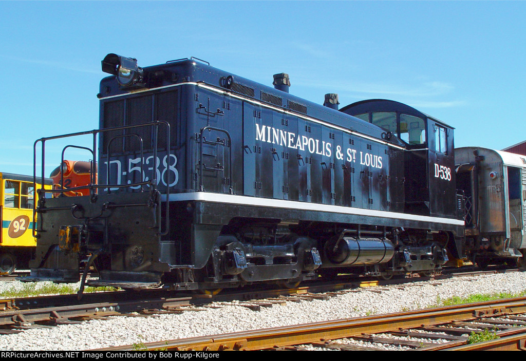 Minneapolis & St. Louis D-538 at National Railroad Museum